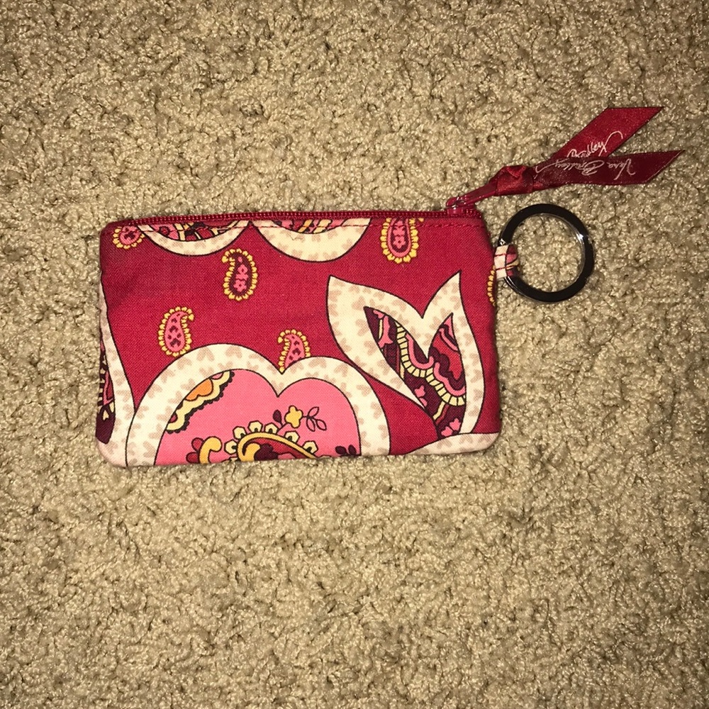 Vera Bradley Red Coin Purse